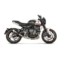 AKRAPOVIC TRIUMPH DAYTONA 660 / TRIDENT / TIGER / 2021 2024 ligne complète RACING LINE TITANE NON HOM 1810-3205