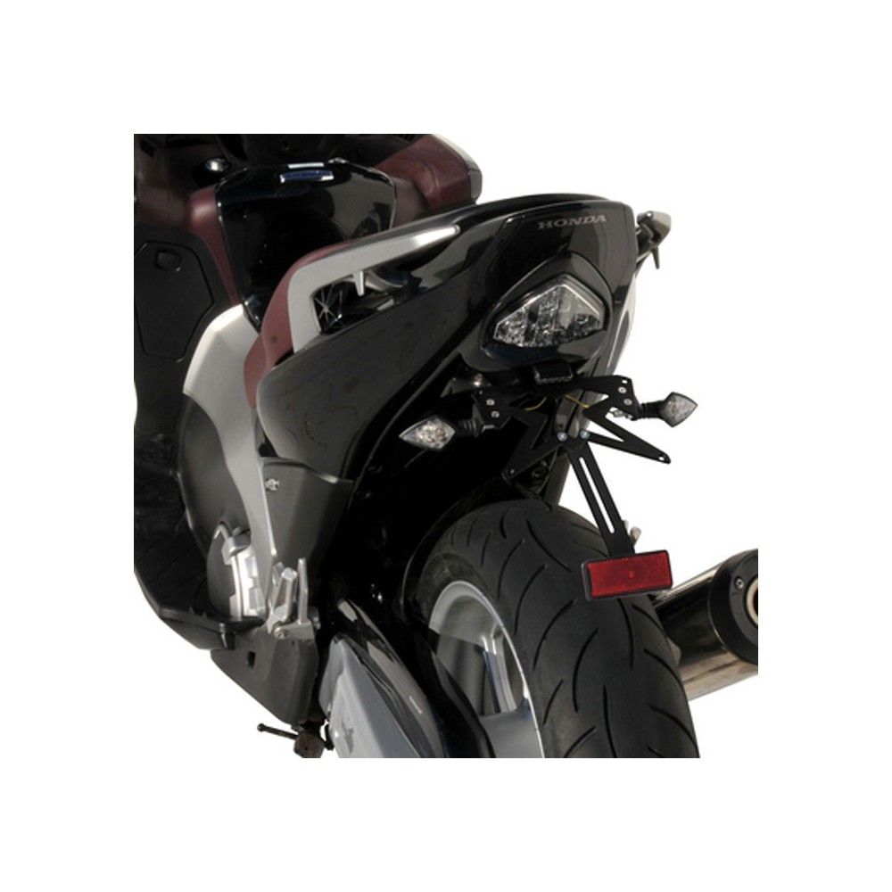 ermax honda 700 INTEGRA 2012 2013 passage de roue PEINT avec feu AR led