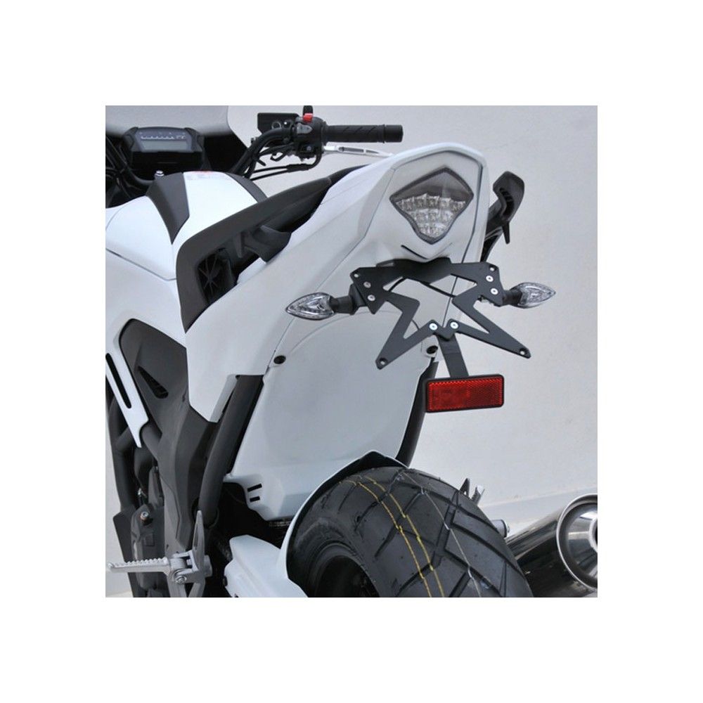 honda NC 750 S 2014 2015 passage de roue PEINT avec feu AR led