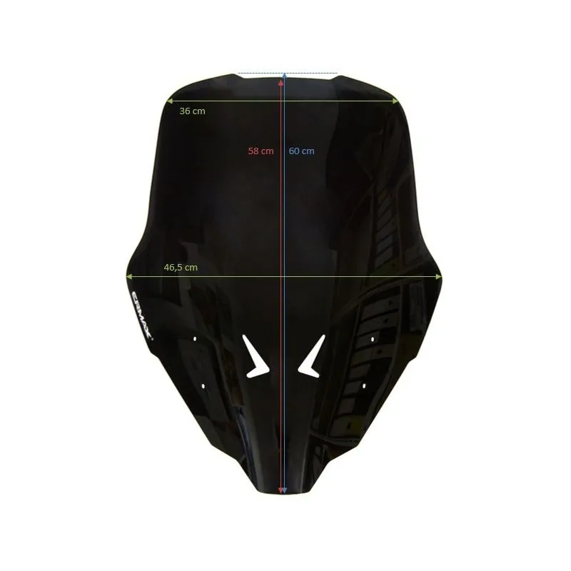 ERMAX HP High Protection windscreen HONDA NT 1100 / 2022 2024 - 60 cm