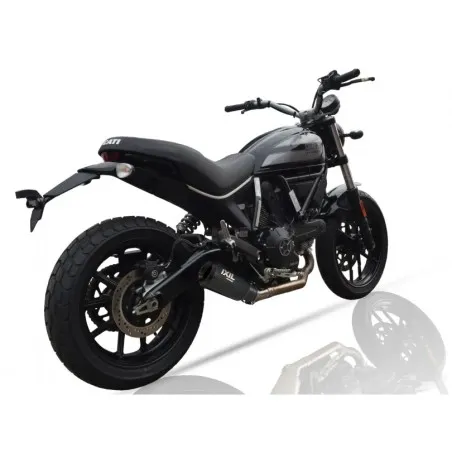 IXIL Pot d'échappement RB DUCATI SCRAMBLER 400 - CD5249RB - NON HOM