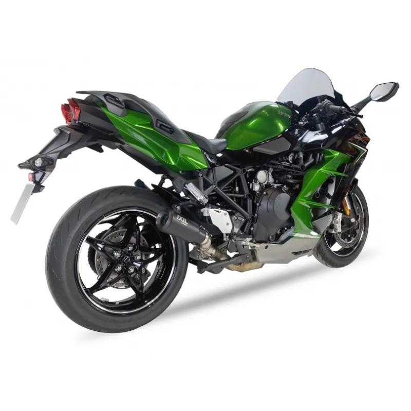IXIL Pot d'échappement RB KAWASAKI NINJA H2 SX / SE / 2022 2026 - CK7200RB - NON HOM