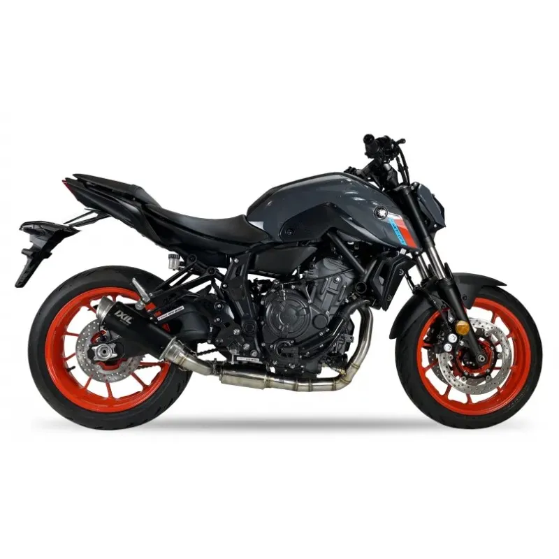 IXIL ligne d'échappement RC3B YAMAHA MT-07 / 2021 2026 - GY9264BR - EURO5+