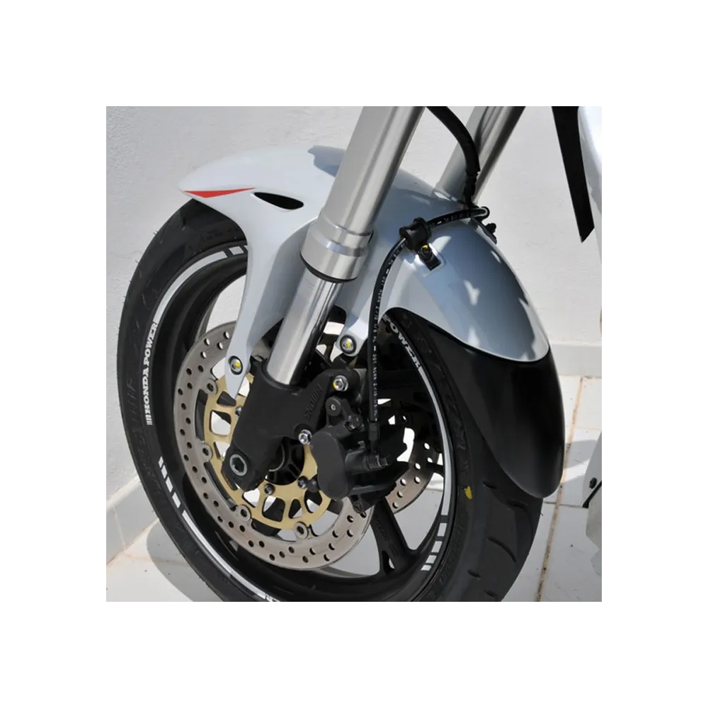 ERMAX Honda CB 600 HORNET 2005 2013 extension of FRONT mudguard black