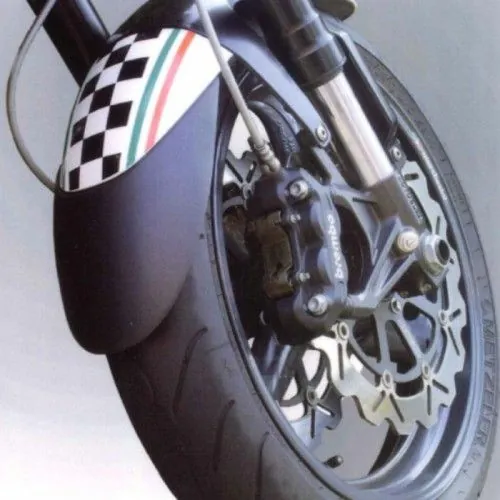 ERMAX suzuki GSF 650 BANDIT 2009 2015 extension of FRONT mudguard black