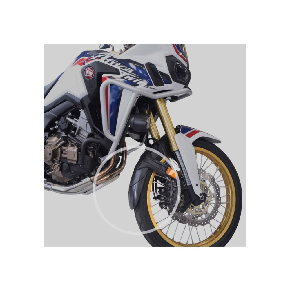 ERMAX honda CRF 1000 L AFRICA TWIN 2016 2019 extension of FRONT mudguard black