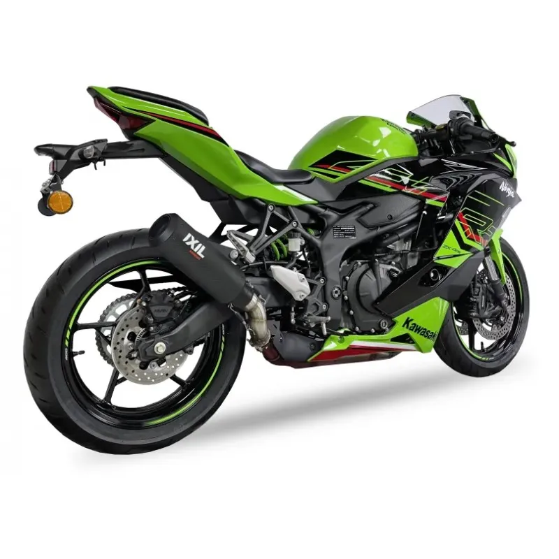 IXIL Pot d'échappement RCR KAWASAKI NINJA ZX-4 R / ZX-25 / RR / 2023 2026 - GK7242C - EURO5+