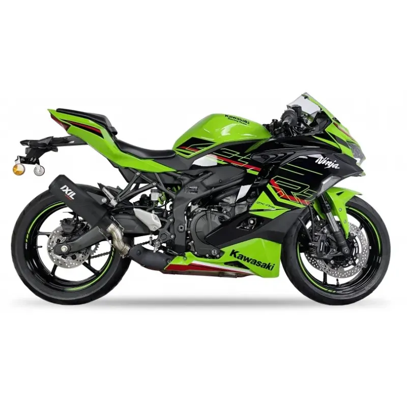 IXIL exhaust pipe RCR KAWASAKI NINJA ZX-4 R / ZX-25 / RR / 2023 2026 - GK7242C - EURO5+