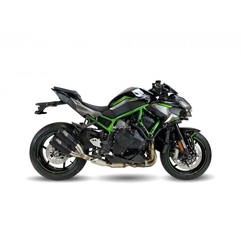 IXIL double Pot d'échappement 2RB KAWASAKI Z H2 / SE / 2020 2026 - CK7266RB - NON HOM
