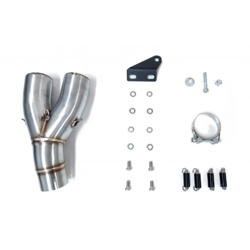 IXIL dual exhaust pipe 2RB KAWASAKI Z H2 / SE / 2020 2026 - CK7266RB - NOT APP