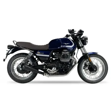 IXIL pair of exhaust silencers OVC11SB MOTO GUZZI V7 850 SPECIAL /  2021 - 2024 - OM338SSB-OM339SSB - NOT APP