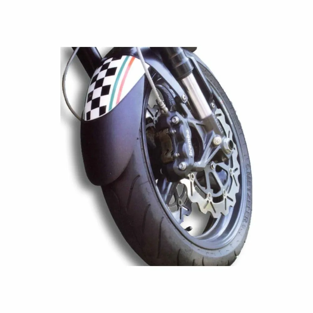 ERMAX bmw F800 GS 2013 2017 extension of FRONT mudguard black