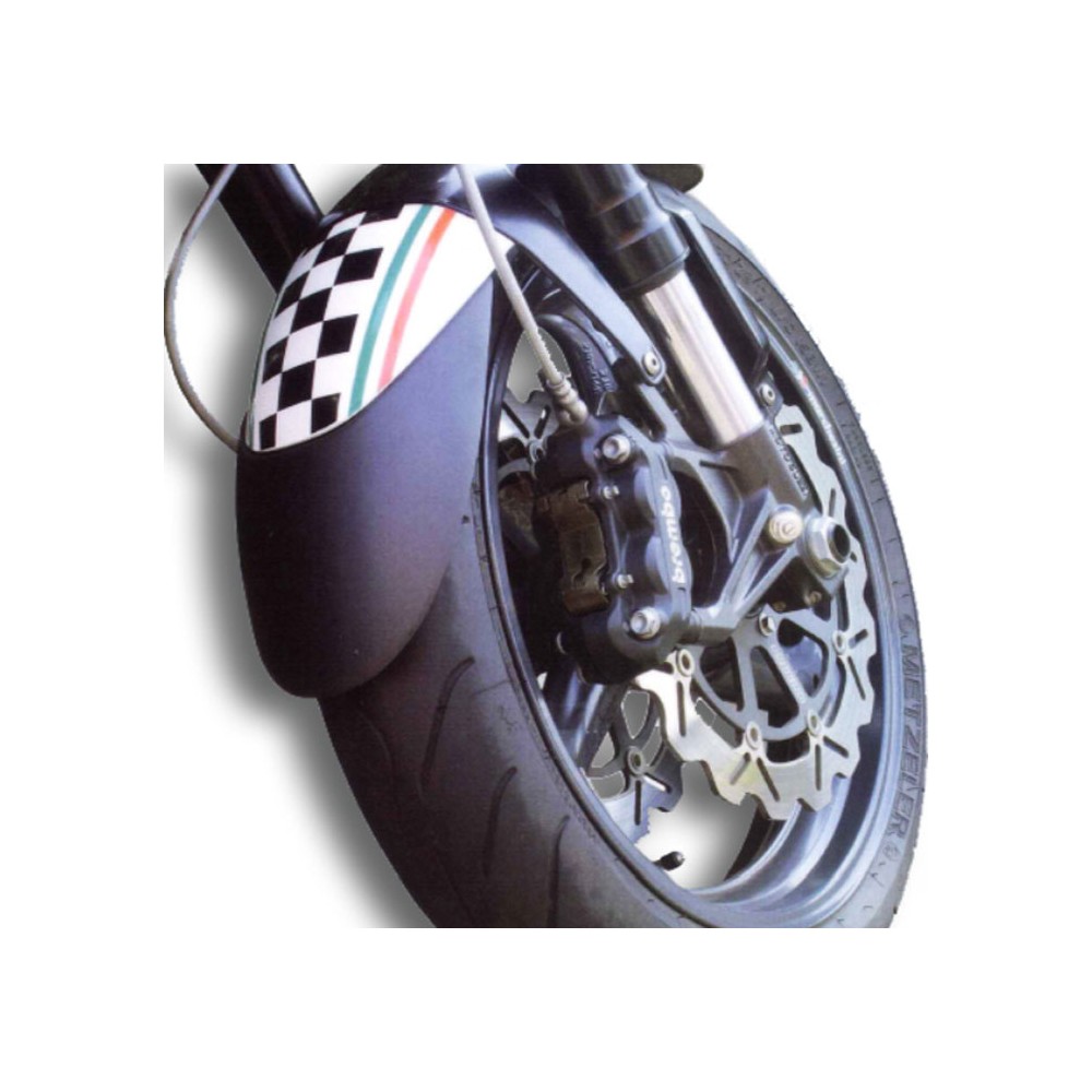 ERMAX bmw F800 R S ST GT 2009 2014 extension of FRONT mudguard black