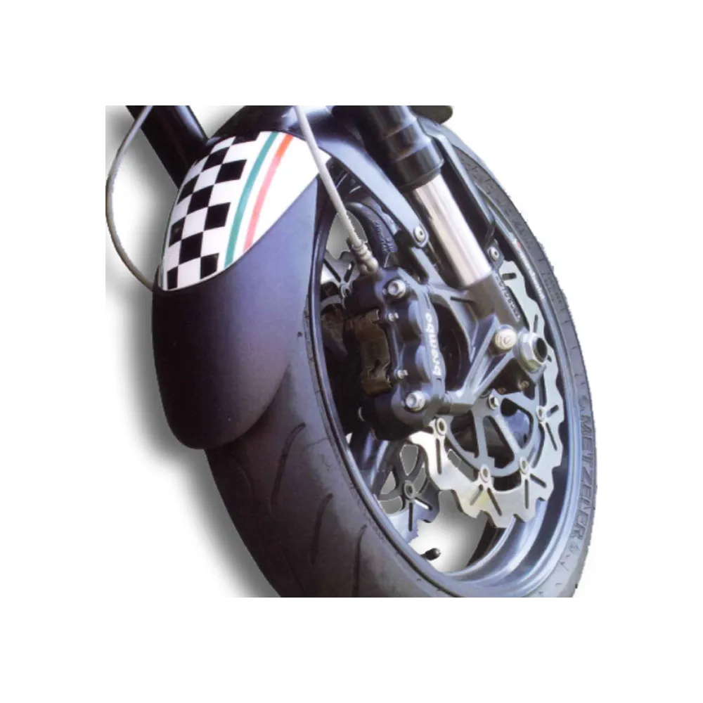 ERMAX bmw F800 R S ST GT 2009 2014 extension of FRONT mudguard black