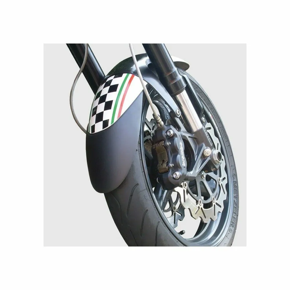 yamaha FJR 1300 2006 2021 extension of FRONT mudguard black