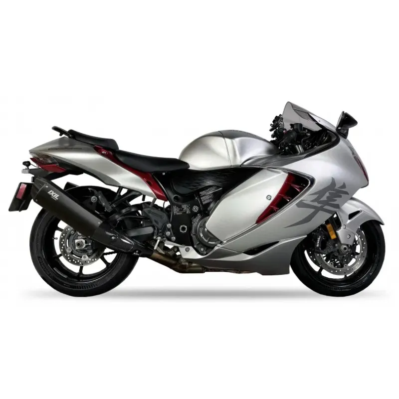 IXIL pair of exhaust silencers V4B SUZUKI GSX 1300 R HAYABUSA / 2021 2026 - OS8086SBC-OS8087SBC - NOT APP