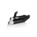 IXIL  ligne complète L3XB KAWASAKI Z650 / NINJA 650 / RS / 2023 2026 - XK7357XB (2 sondes) - EURO5+