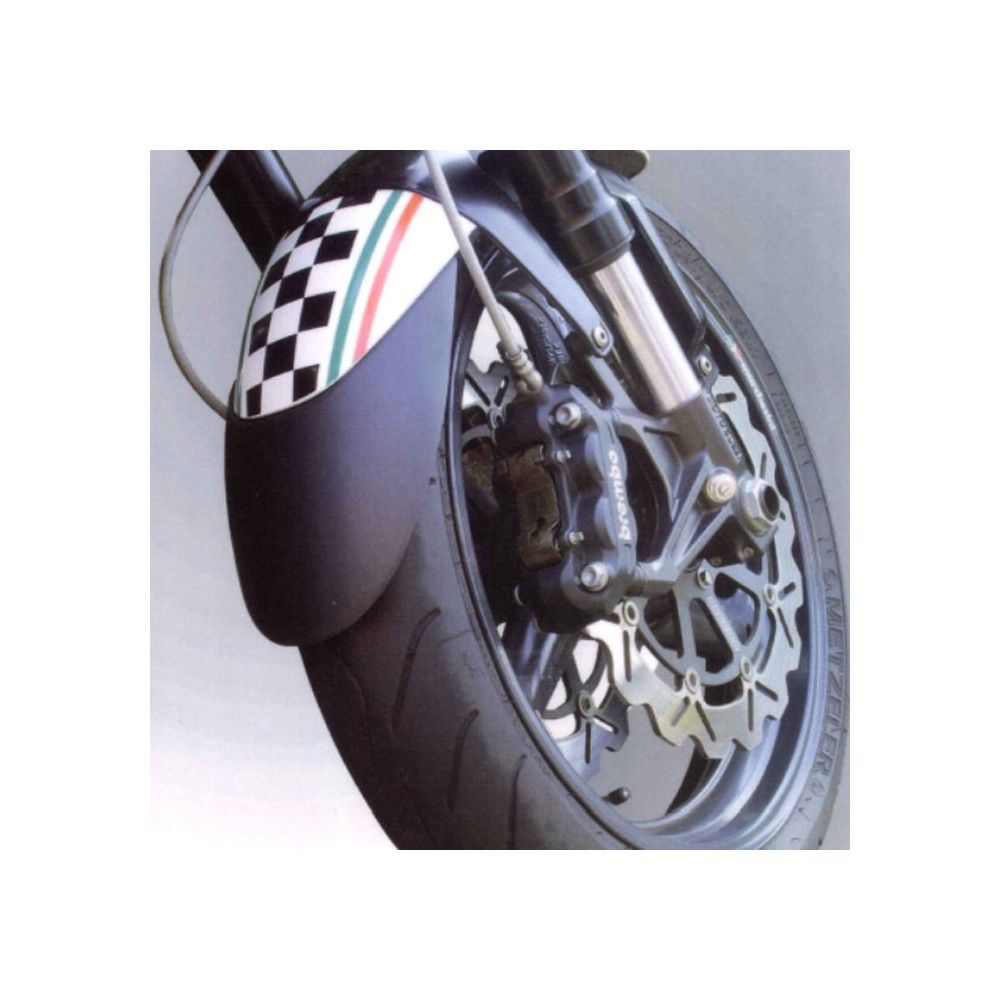 ERMAX suzuki SVF 650 GLADIUS 2009 2015 extension of FRONT mudguard black