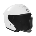 NOX casque jet moto scooter SPY blanc perle