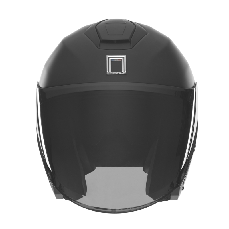 NOX casque jet moto scooter SPY noir mat