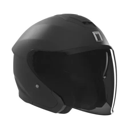 NOX casque jet moto scooter SPY noir mat