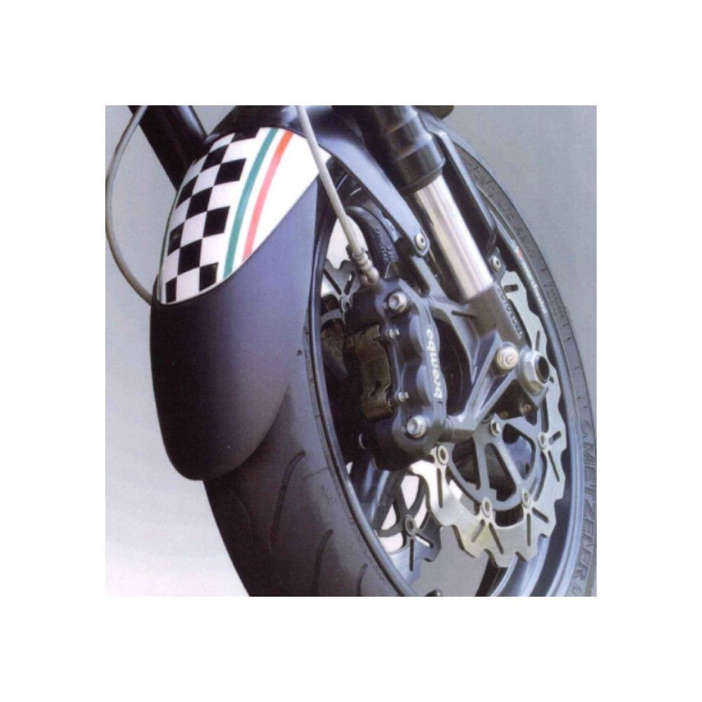 ERMAX bmw R1200 RT 2014 2016 extension of FRONT mudguard black