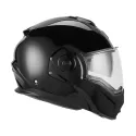 NOX casque modulable intégral jet moto scooter SPINNER noir brillant
