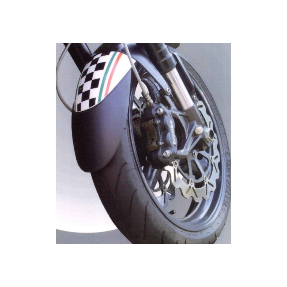 ermax kawasaki VERSYS 1000 2012 2018 extension of FRONT mudguard black