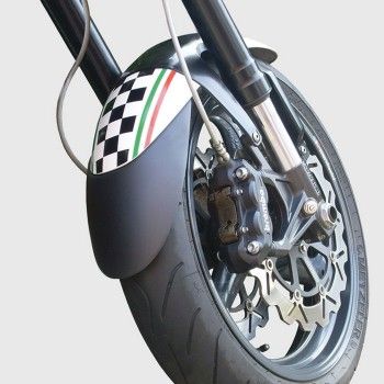 ERMAX yamaha XSR 700 2016 2020 extension of FRONT mudguard black