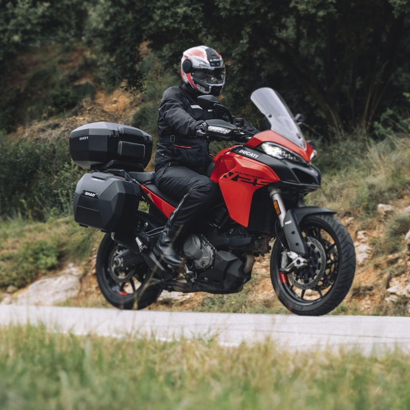 SHAD Top Case moto carbone SH51 TERRA - D0B51106