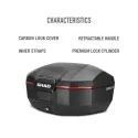 SHAD Top Case moto carbone SH51 TERRA - D0B51106