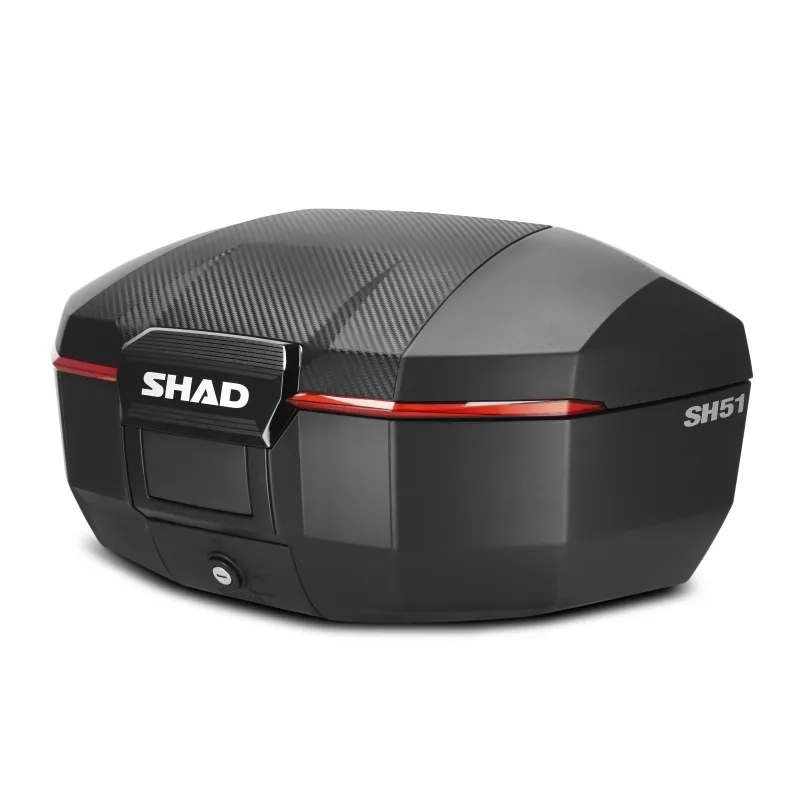 SHAD Motorcycle Top Case carbon SH51 TERRA - D0B51106