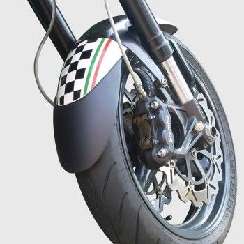 ERMAX kawasaki Z1000 2007 to 2009 extension of FRONT mudguard black