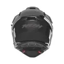 NOX casque trail moto N350 noir brillant