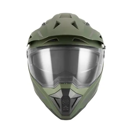 NOX casque trail moto N350 kaki mat