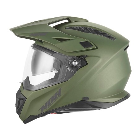NOX casque trail moto N350 kaki mat
