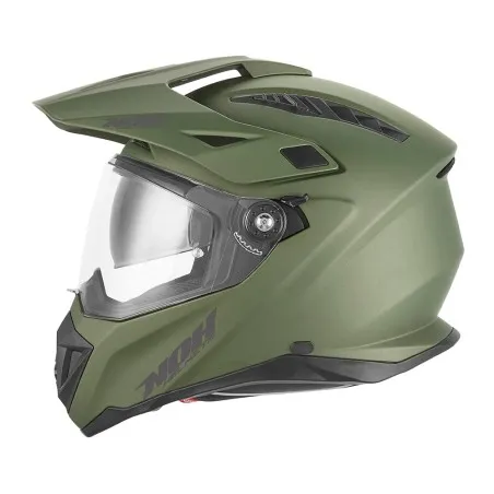 NOX casque trail moto N350 kaki mat