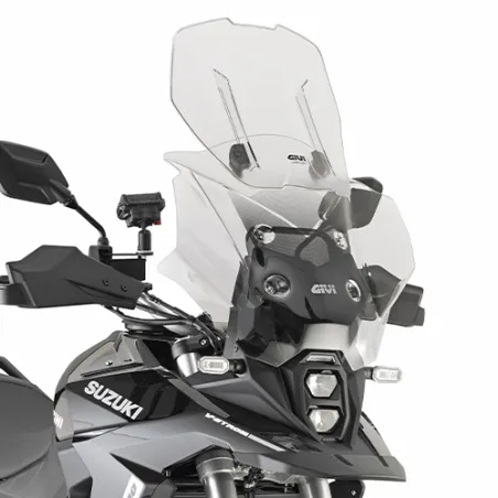 GIVI bulle AIRFLOW haute protection SUZUKI V-STROM 800 DE / SE / 2023 2024 - hauteur réglable AF3125B