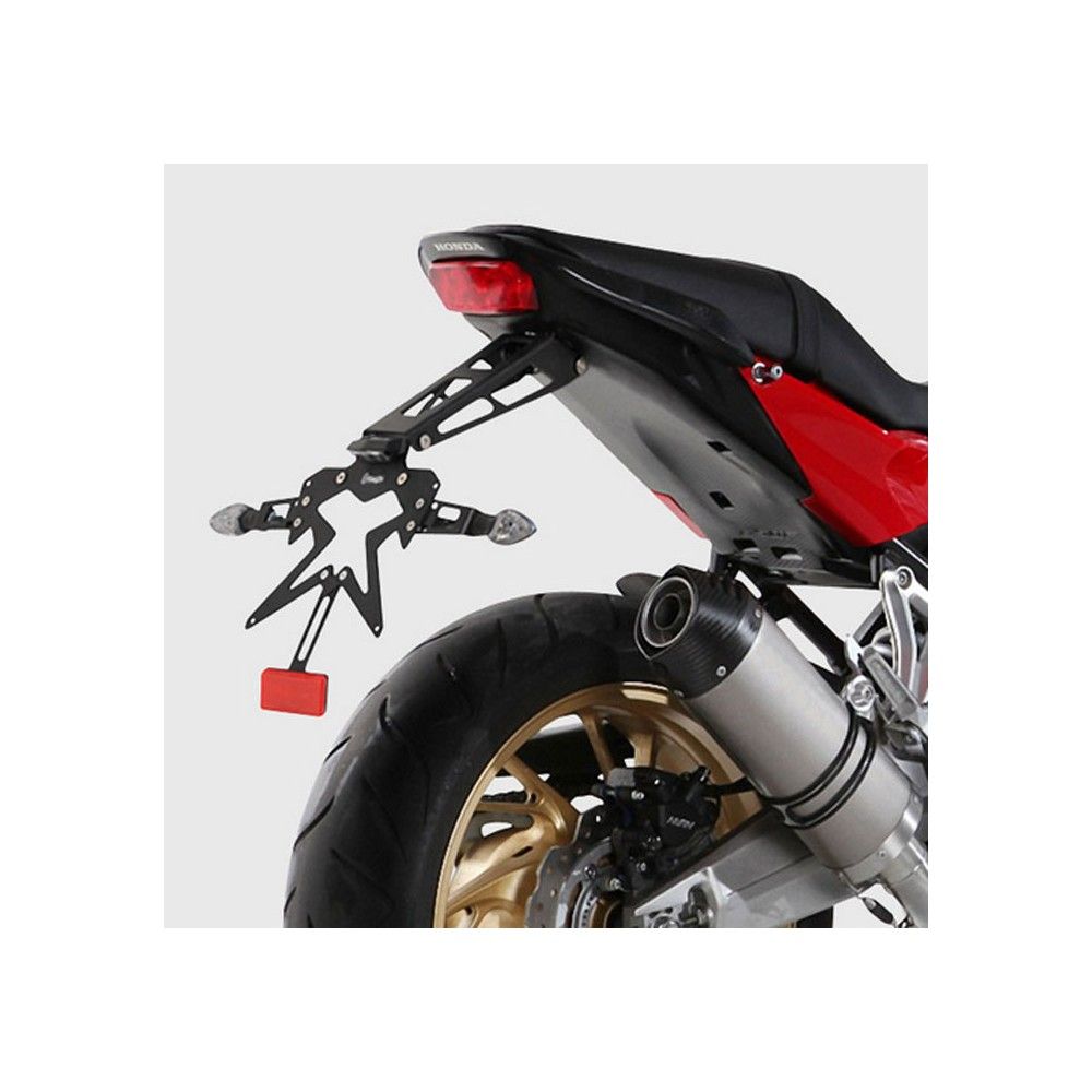 ermax honda CB 650 F 2014 2016 support de plaque ALU SUP10 noir