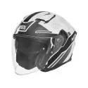 NOX jet helmet moto scooter N130 EKTO white / black