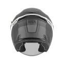 NOX casque jet moto scooter N130 EKTO noir mat / blanc