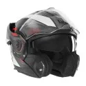 NOX SPINNER ARK full-face modular helmet for motorcycles and scooters black / white / red