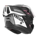 NOX SPINNER ARK full-face modular helmet for motorcycles and scooters black / white / red