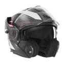 NOX SPINNER ARK full-face modular helmet for motorcycles and scooters black / white / red