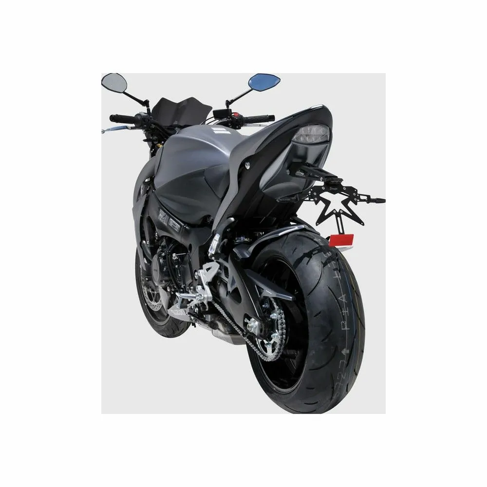 ermax suzuki GSX S 1000 + F 2015 2021 support de plaque ALU noir SUP10 + platine de fixation