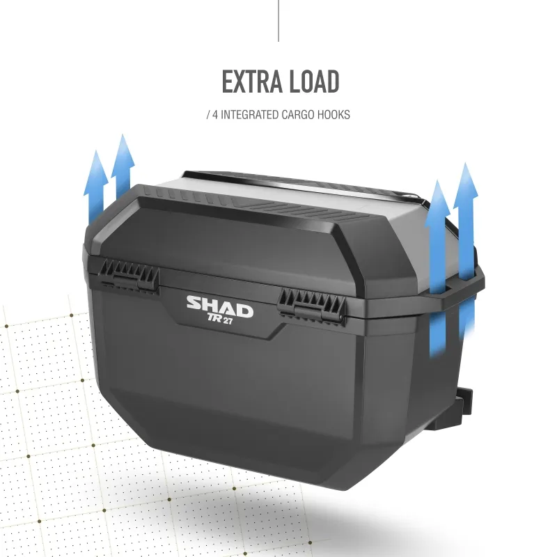 SHAD TR27 TERRA 27L Aluminum Pair of side Case - D0TR27200