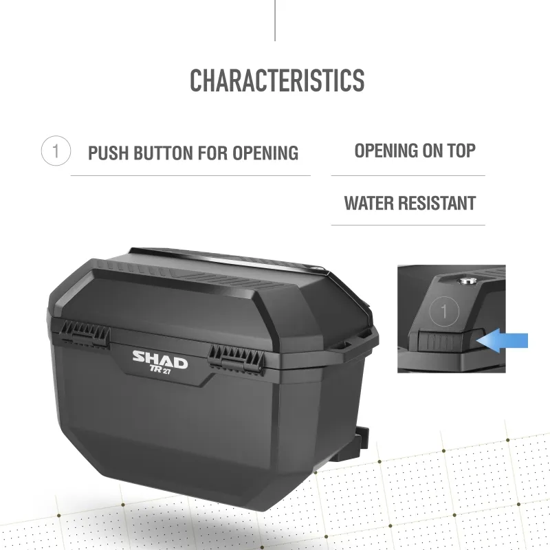 SHAD Paire de valise latérale TR27 TERRA 27L - D0TR27100