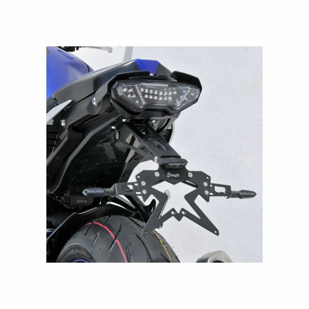 ermax yamaha MT10 2016 2021 support de plaque ALU SUP10 noir