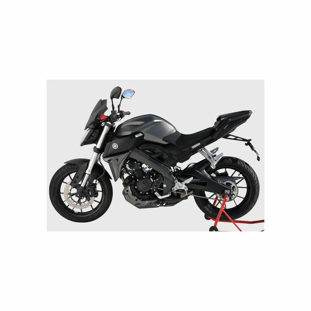 ermax yamaha MT125 2014 2019 support de plaque ALU SUP10 noir