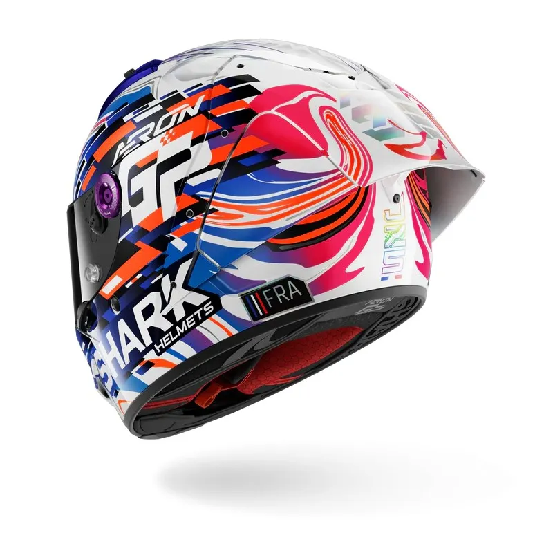 SHARK casque moto intégral AERON GP REPLICA ZARCO violet / bleu